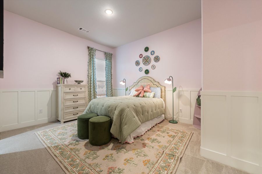 Furnished interior in a model home at Grayson Ridge in Van Alstyne (Image 54).