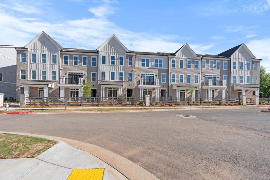 Oleander + Magnolia Streetscape