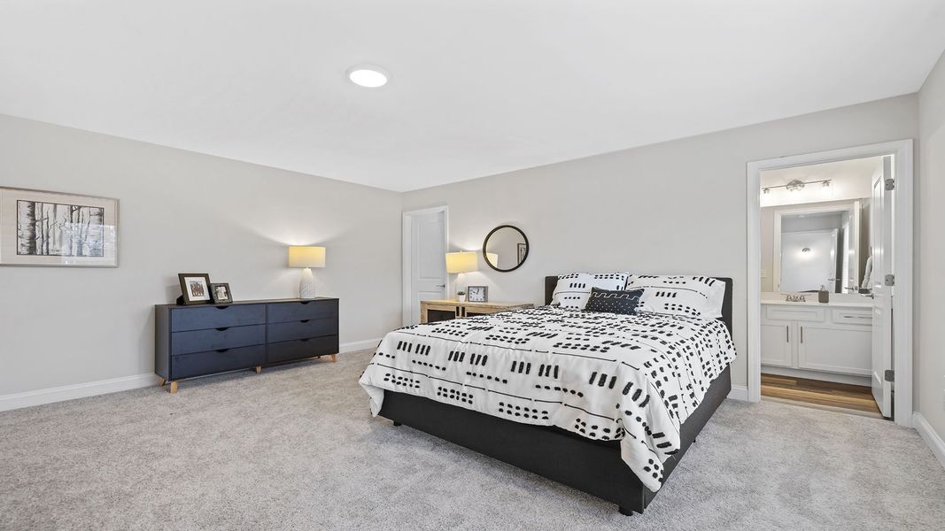 Furnished interior in a model home at Briargate in Fountain Inn (Image 20).