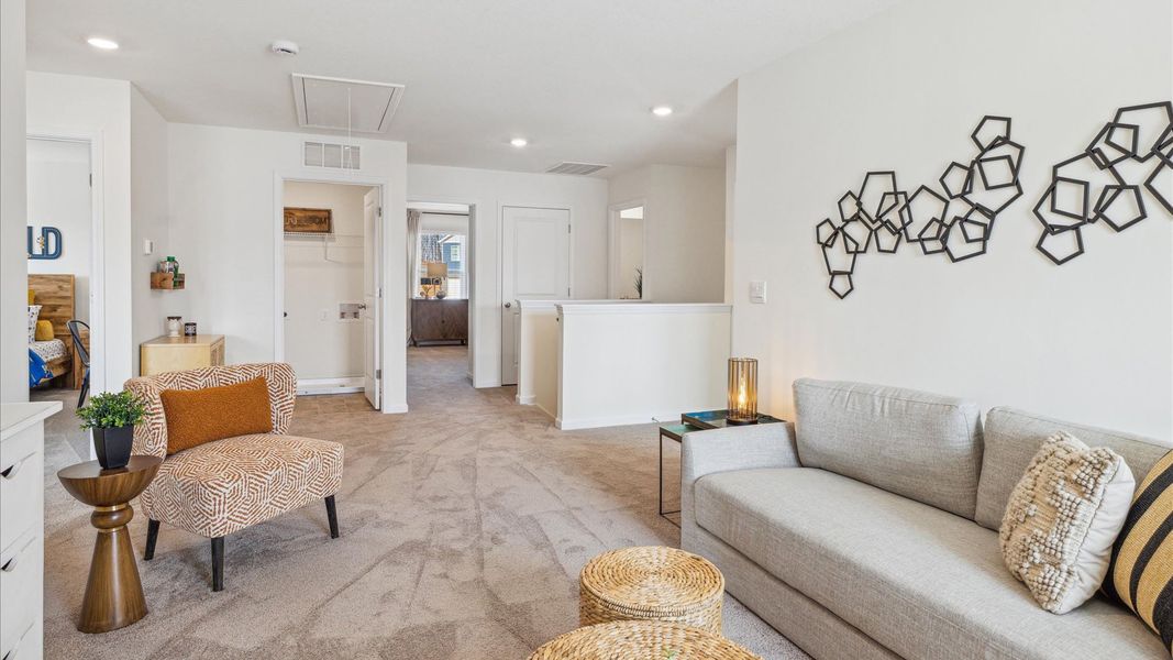 Furnished interior in a model home at Sonesta in Knoxville (Image 13).