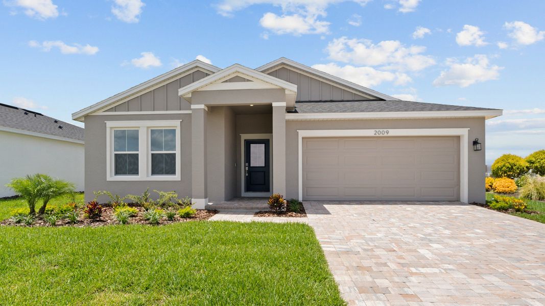 Castaway Floor Plan by DRB Homes in Haines City, FL.