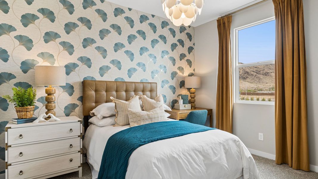 Furnished interior in a model home at Upper Canyon in Phoenix (Image 35).