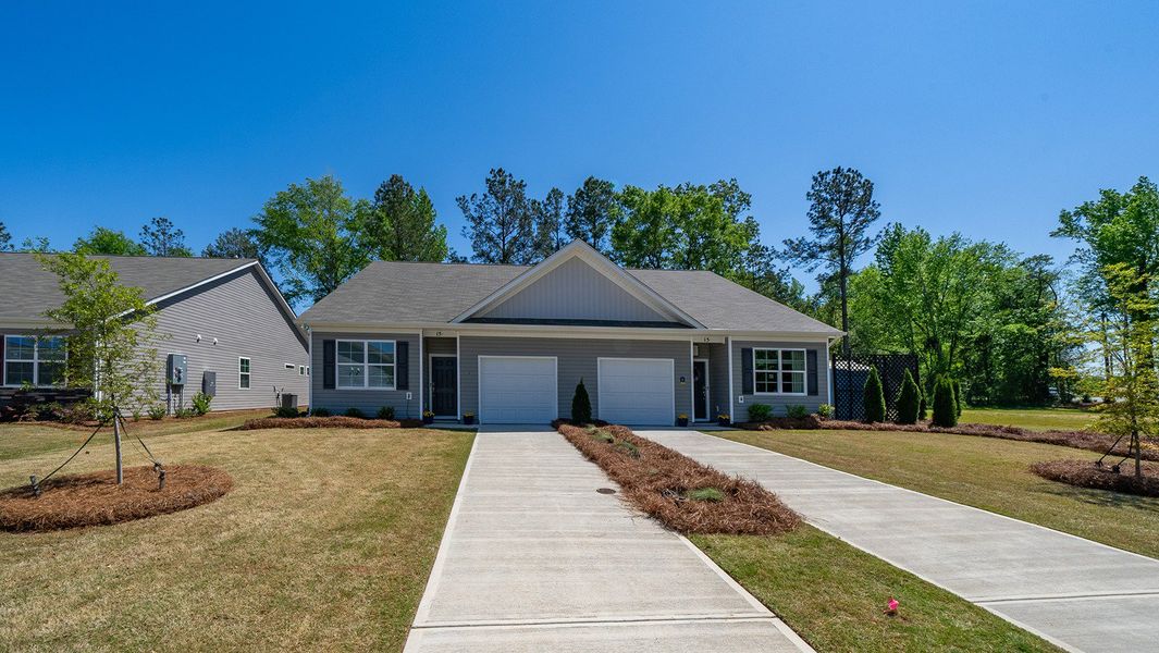 Front exterior of a home in the Willow Commons community, located in Lugoff, SC (Image 2).