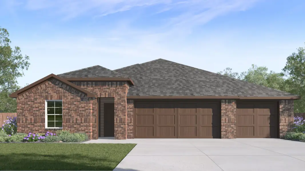 Front exterior of a home in the Cottages community, located in Corpus Christi, TX (Image 3).