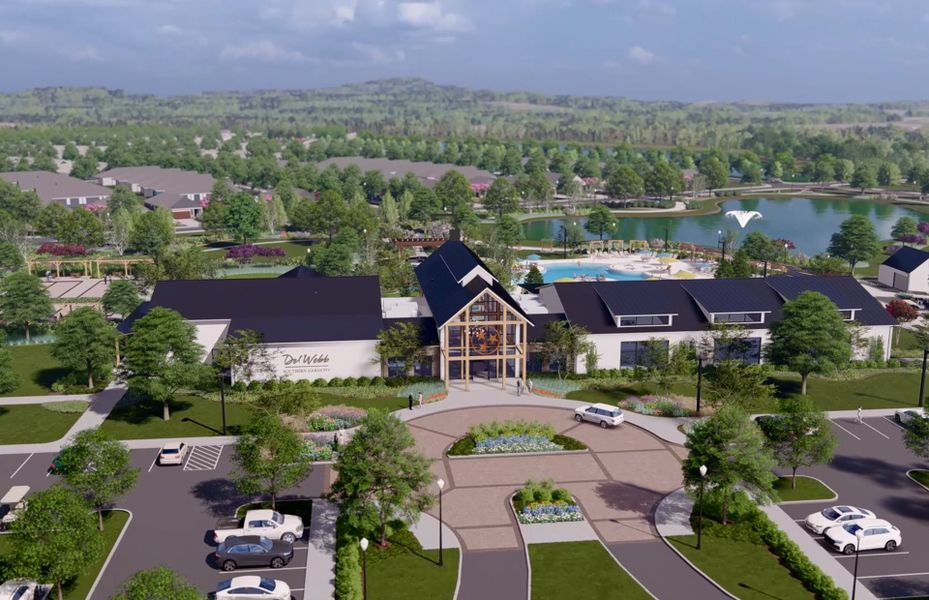 Amenity Center Representation for Del Webb Southern Harmony 55+ Retirement Community Nashville Amenity Center Representation for Del Webb Southern Harmony 55+ Retirement Community Nashville