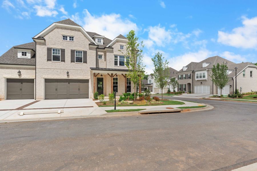 Front exterior of a home in the Knollwood community, located in Johns Creek, GA (Image 5). Front exterior of a home in the Knollwood community, located in Johns Creek, GA (Image 5).
