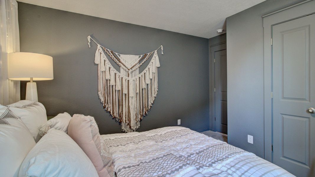 Furnished interior in a model home at Cloud Country in New Braunfels (Image 9).