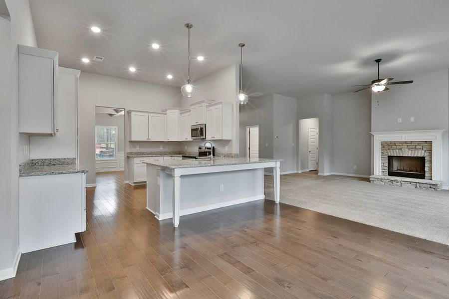 Furnished interior in a model home at Wimberly Estates in Newnan (Image 29). Furnished interior in a model home at Wimberly Estates in Newnan (Image 29).