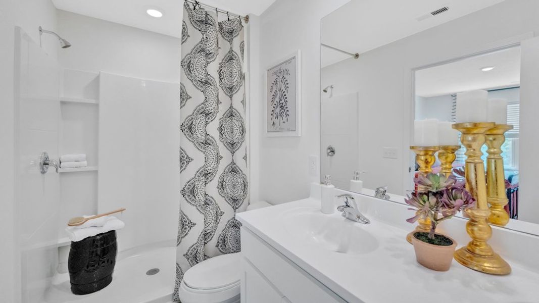 Furnished interior in a model home at Warren's Way Townhomes in Jonesborough (Image 21).