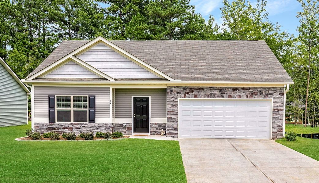 Front exterior of a home in the Jackson Hills community, located in Clarksville, TN (Image 10). Front exterior of a home in the Jackson Hills community, located in Clarksville, TN (Image 10).