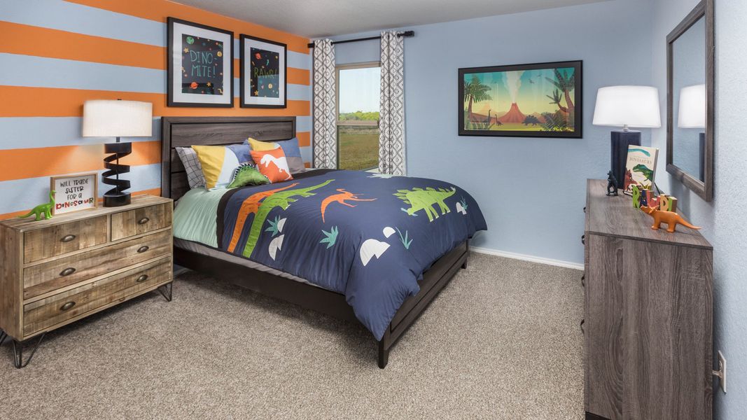 Applewhite Meadows Model Home Secondary Bedroom