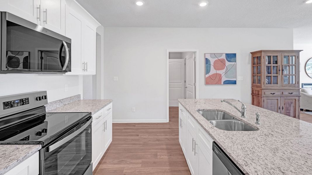 Furnished interior in a model home at Shiloh Springs in Jackson (Image 20).
