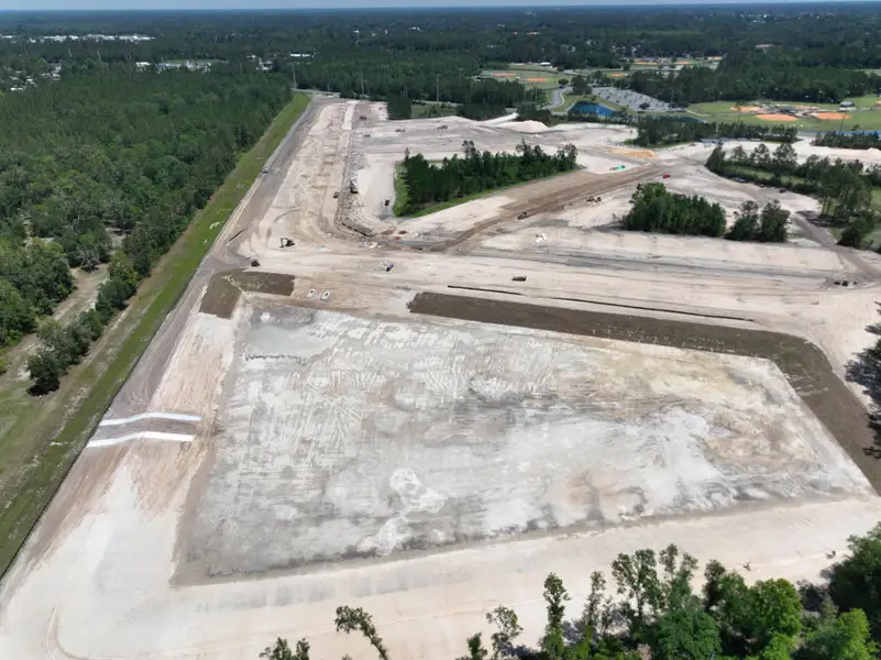 Site preparation and early development at Hunters Creek in Lake City, FL (Image 2). Site preparation and early development at Hunters Creek in Lake City, FL (Image 2).