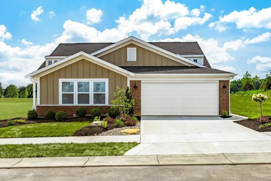 Front exterior of a home in the Windcrest Farms community, located in Louisville, KY (Image 4).