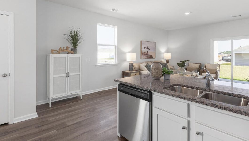 Furnished interior in a model home at Lockwood Landing in Supply (Image 6). Furnished interior in a model home at Lockwood Landing in Supply (Image 6).