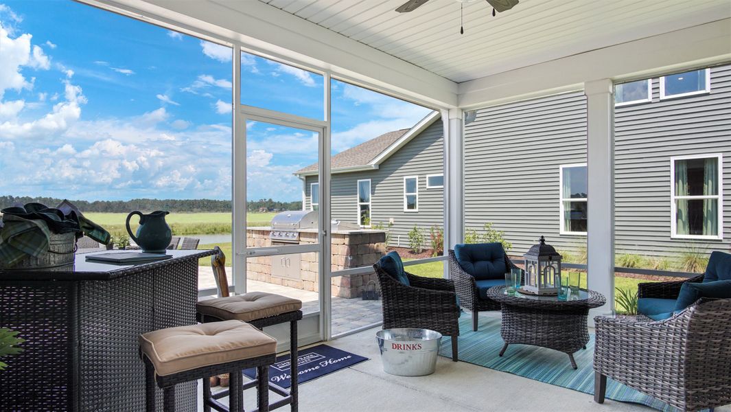 Exterior details of a home in Bridgewater - Shorehaven Village, Little River (Image 14).