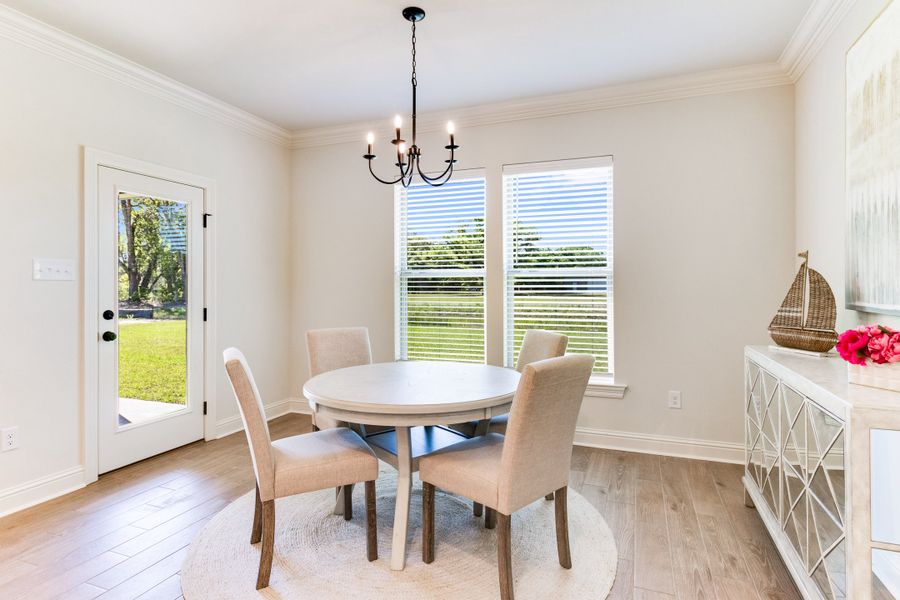 Furnished interior in a model home at Cardinal Estates in Bridge City (Image 6). Furnished interior in a model home at Cardinal Estates in Bridge City (Image 6).