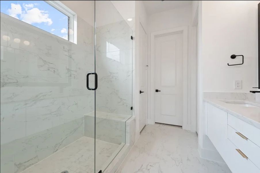 Furnished interior in a model home at Royal Court in Frisco (Image 12). Furnished interior in a model home at Royal Court in Frisco (Image 12).