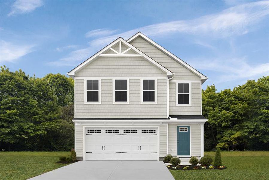 Front exterior of a home in the Wren Woods Ranches community, located in Gray Court, SC (Image 10).