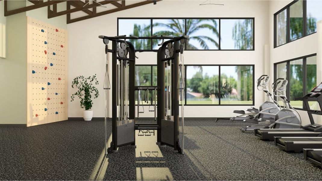 Fitness center Fitness center