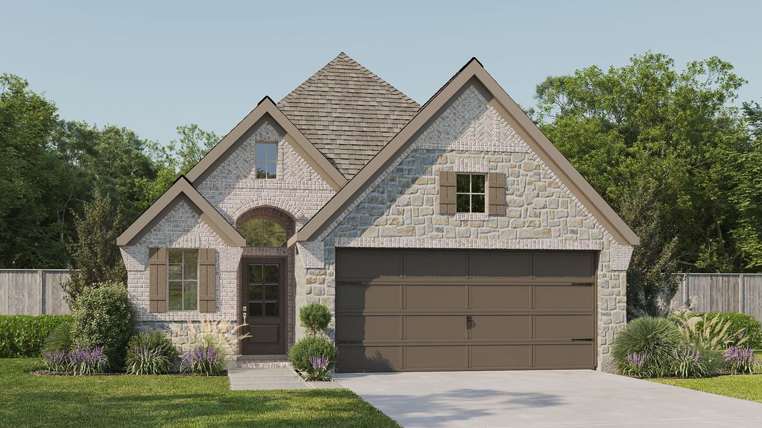 Front exterior of a home in the Stillwater Ranch community, located in San Antonio, TX (Image 13). Front exterior of a home in the Stillwater Ranch community, located in San Antonio, TX (Image 13).
