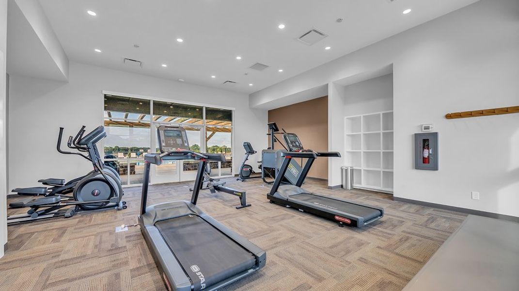 The Oaks Amenity Fitness Center 3of11
