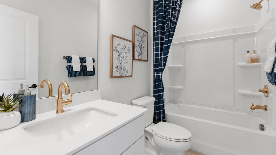 Furnished interior in a model home at Miller Farm Single Family Homes in Pineville (Image 49). Furnished interior in a model home at Miller Farm Single Family Homes in Pineville (Image 49).