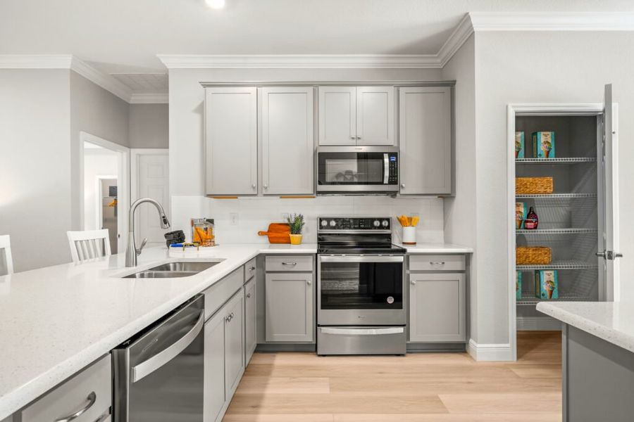 Furnished interior in a model home at Port Charlotte in Port Charlotte (Image 10). Furnished interior in a model home at Port Charlotte in Port Charlotte (Image 10).