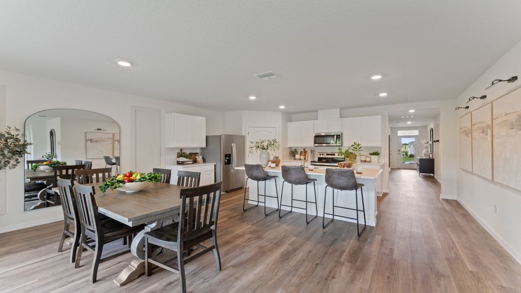 Furnished interior in a model home at Gardenside at Ormond Station in Ormond Beach (Image 16). Furnished interior in a model home at Gardenside at Ormond Station in Ormond Beach (Image 16).