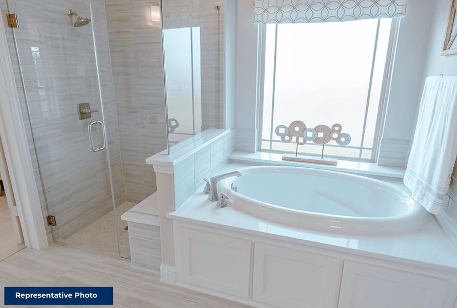 Furnished interior in a model home at Llano Springs in Fort Worth (Image 10). Furnished interior in a model home at Llano Springs in Fort Worth (Image 10).