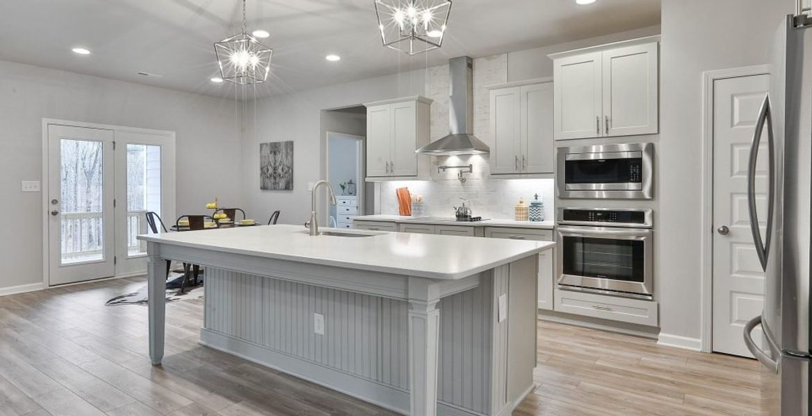 Furnished interior in a model home at Wimberly Estates in Newnan (Image 15). Furnished interior in a model home at Wimberly Estates in Newnan (Image 15).