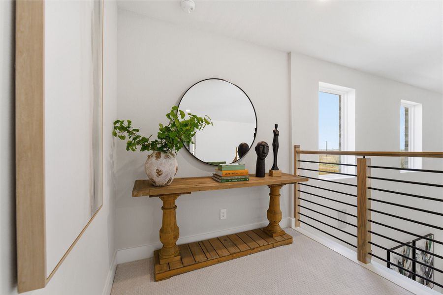 Furnished interior in a model home at Ashland in Angleton (Image 74).