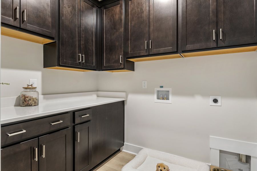 Furnished interior in a model home at South Park in Piedmont (Image 22).