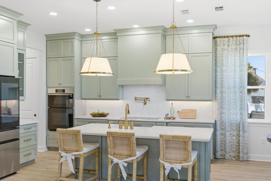 Furnished interior in a model home at Beachview Cove in Ormond Beach (Image 55).