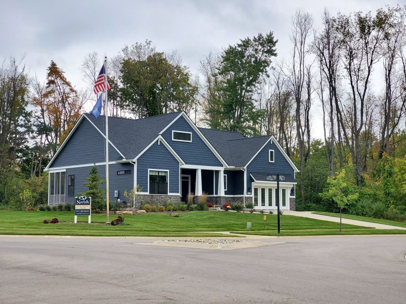 Front exterior of a home in the Preserve at Magnolia Park community, located in Jackson, MI (Image 12). Front exterior of a home in the Preserve at Magnolia Park community, located in Jackson, MI (Image 12).