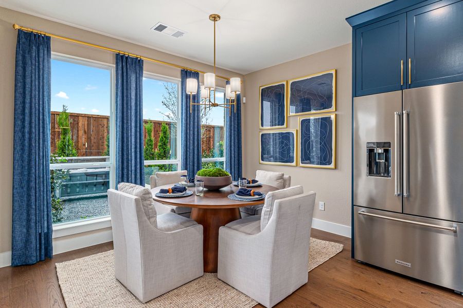 American Legend Homes 60' model in Wellington - Dining Area American Legend Homes 60' model in Wellington - Dining Area