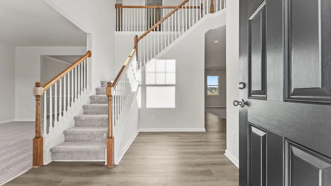Furnished interior in a model home at Villages at Cedar Hill in Dallas (Image 4).