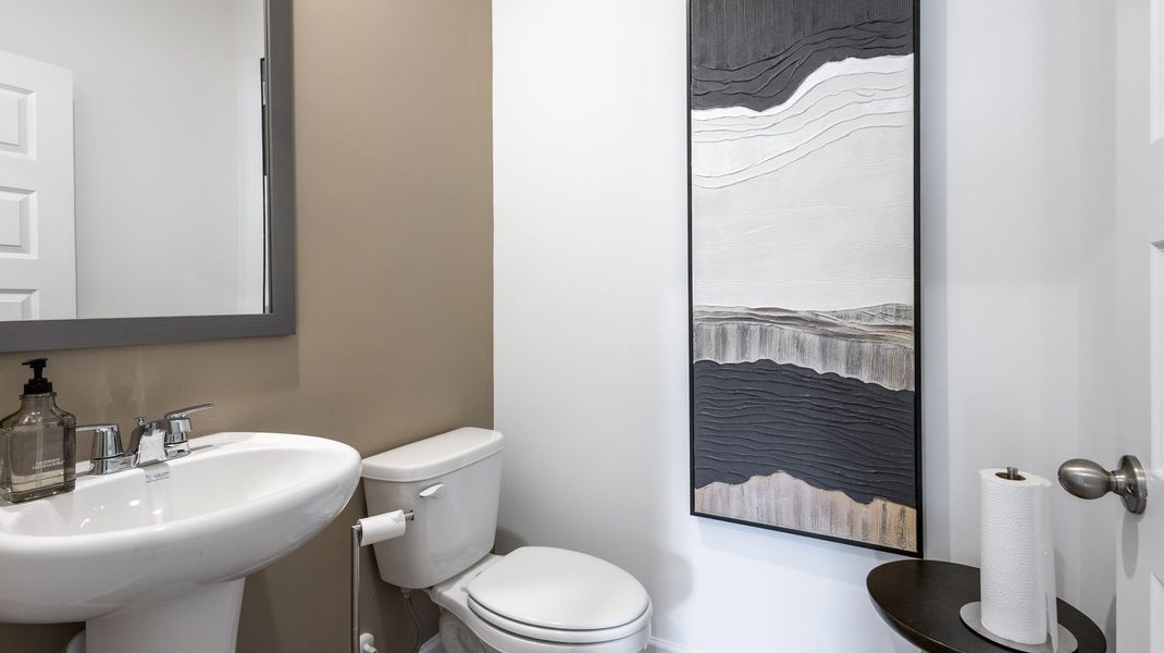 Furnished interior in a model home at Harvest Park in Decatur (Image 12). Furnished interior in a model home at Harvest Park in Decatur (Image 12).