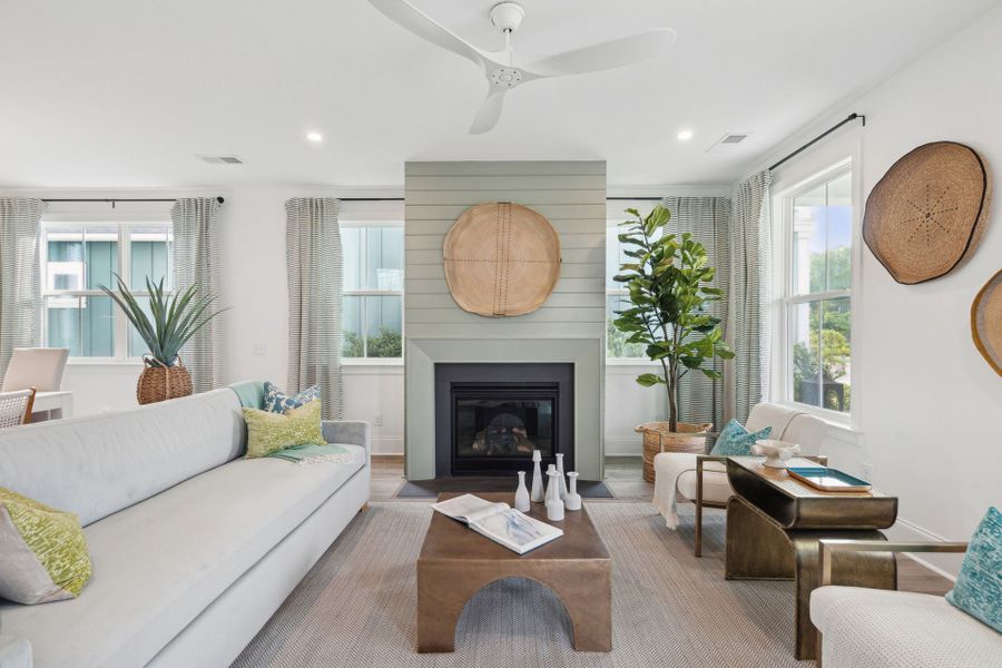 Furnished interior in a model home at The Piedmont Collection at Midtown Nexton in Summerville (Image 3). Furnished interior in a model home at The Piedmont Collection at Midtown Nexton in Summerville (Image 3).