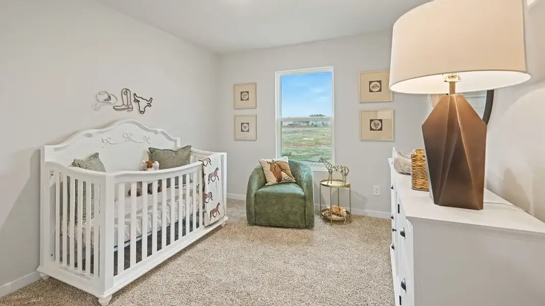 Furnished interior in a model home at Skybridge in Corpus Christi (Image 15). Furnished interior in a model home at Skybridge in Corpus Christi (Image 15).
