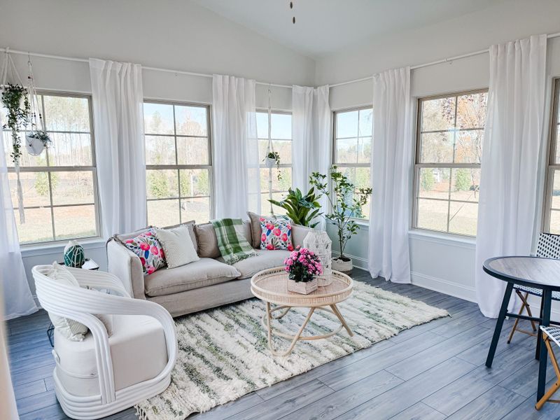 Furnished interior in a model home at Council Creek in Graham (Image 51). Furnished interior in a model home at Council Creek in Graham (Image 51).