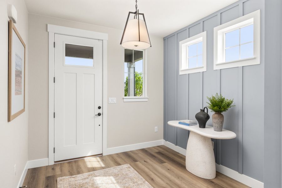 American Legend Homes' 40' Model in Sterling Ranch - Entry American Legend Homes' 40' Model in Sterling Ranch - Entry