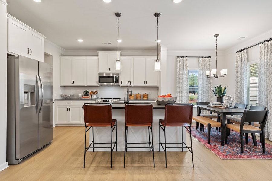 Furnished interior in a model home at Glendale Towns in Conyers (Image 69). Furnished interior in a model home at Glendale Towns in Conyers (Image 69).