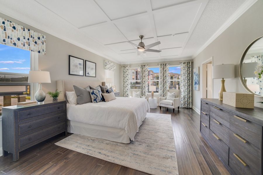 Furnished interior in a model home at Gatherings® of Lake Nona in Orlando (Image 8).