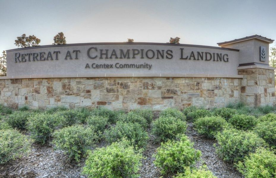 Image 7 of the Retreat at Champions Landing community in Houston, TX.