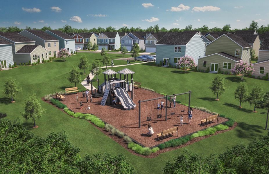 Take the kids to the neighborhood playground Take the kids to the neighborhood playground