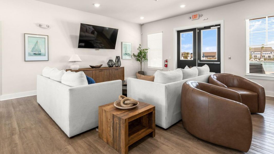 Furnished interior in a model home at Sidbury Station in Castle Hayne (Image 35).