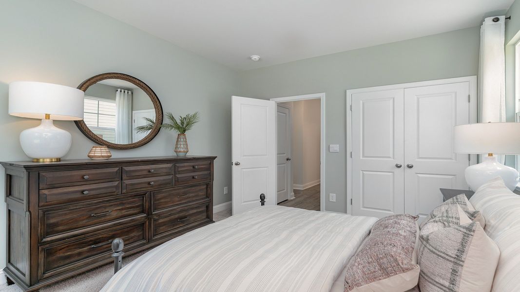 Furnished interior in a model home at Livingston Woods in Irmo (Image 24).