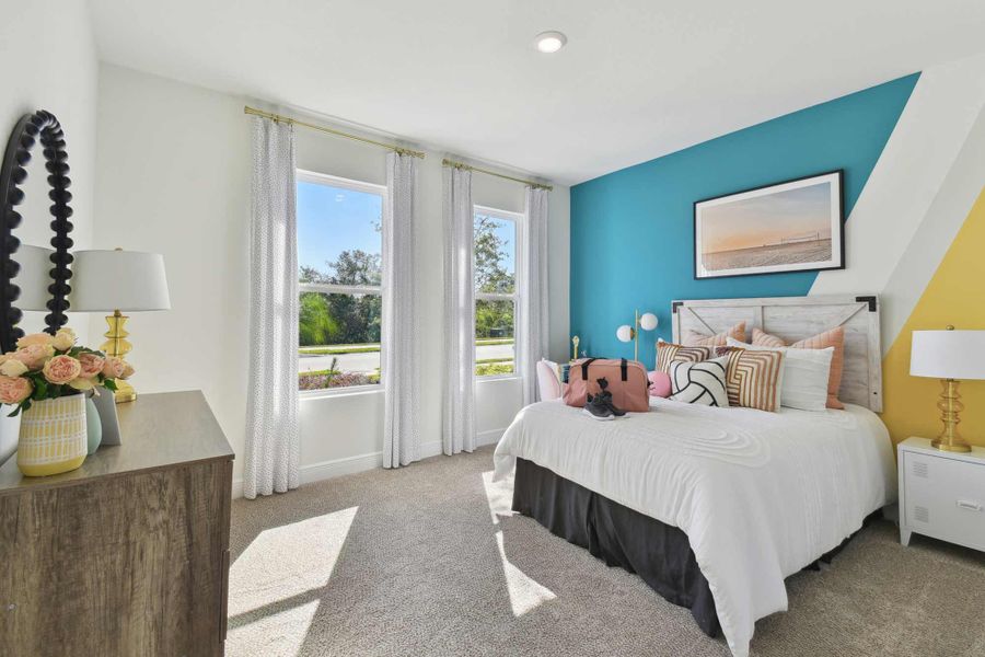 Furnished interior in a model home at Coasterra in Palmetto (Image 8).