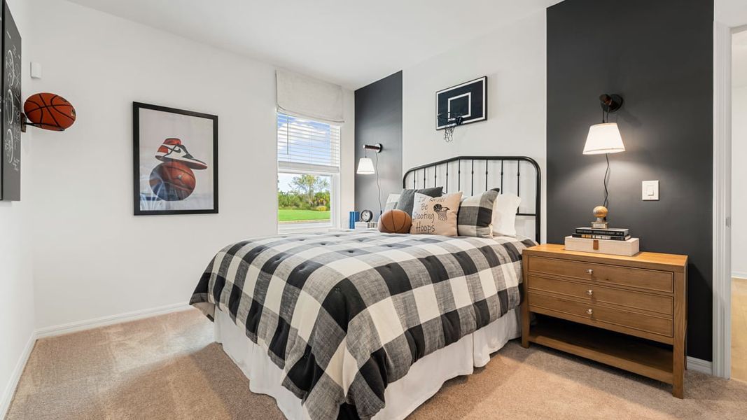 Furnished interior in a model home at Solena in North Fort Myers (Image 39).